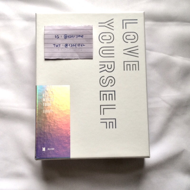 BTS Bluray Europe DVD [ BOOKED ]