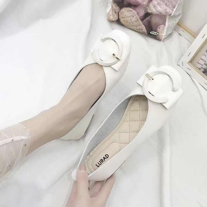 Sepatu Wanita Import Korean Flat Shoes Cewek Nyaman Dipakai Ringan