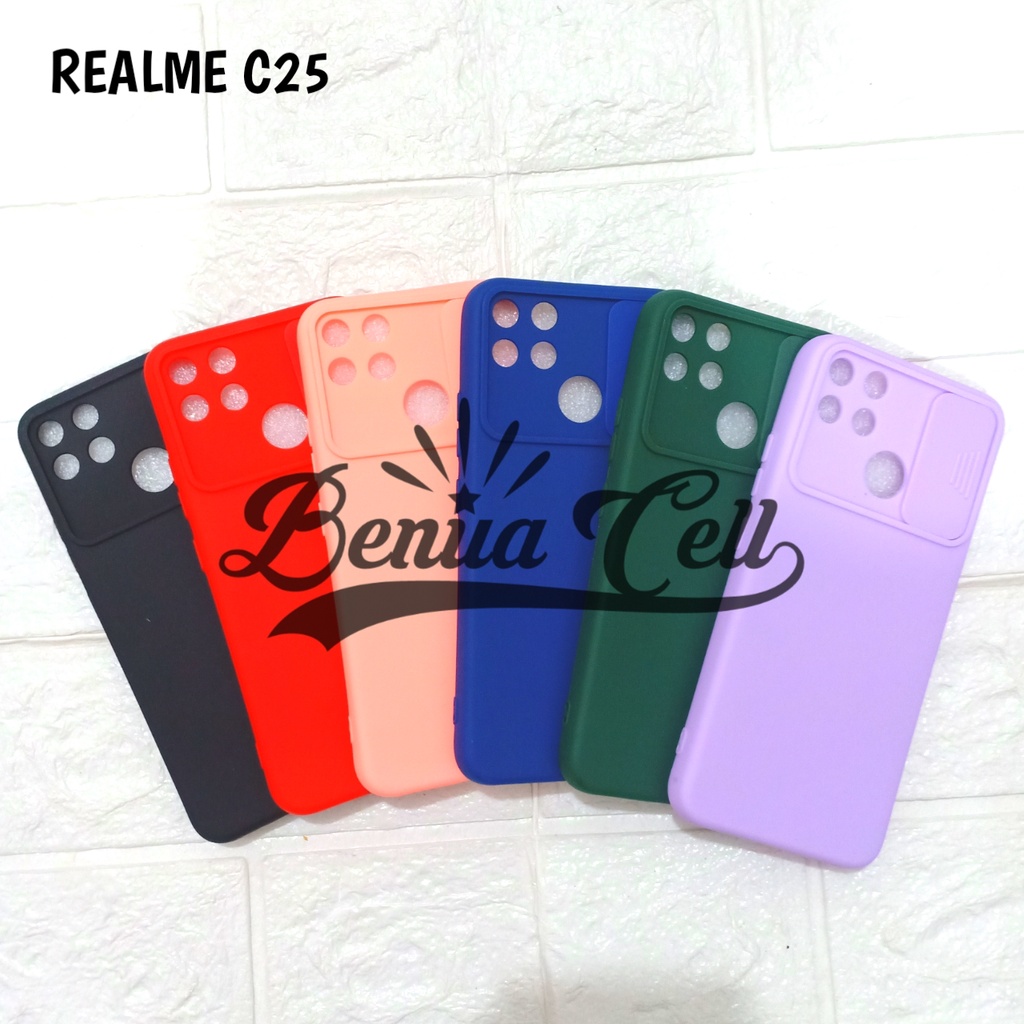 SOFTCASE SLIDE CAMERA PROTECTOR REALME C21 REALME 8 REALME C25 REALME C20