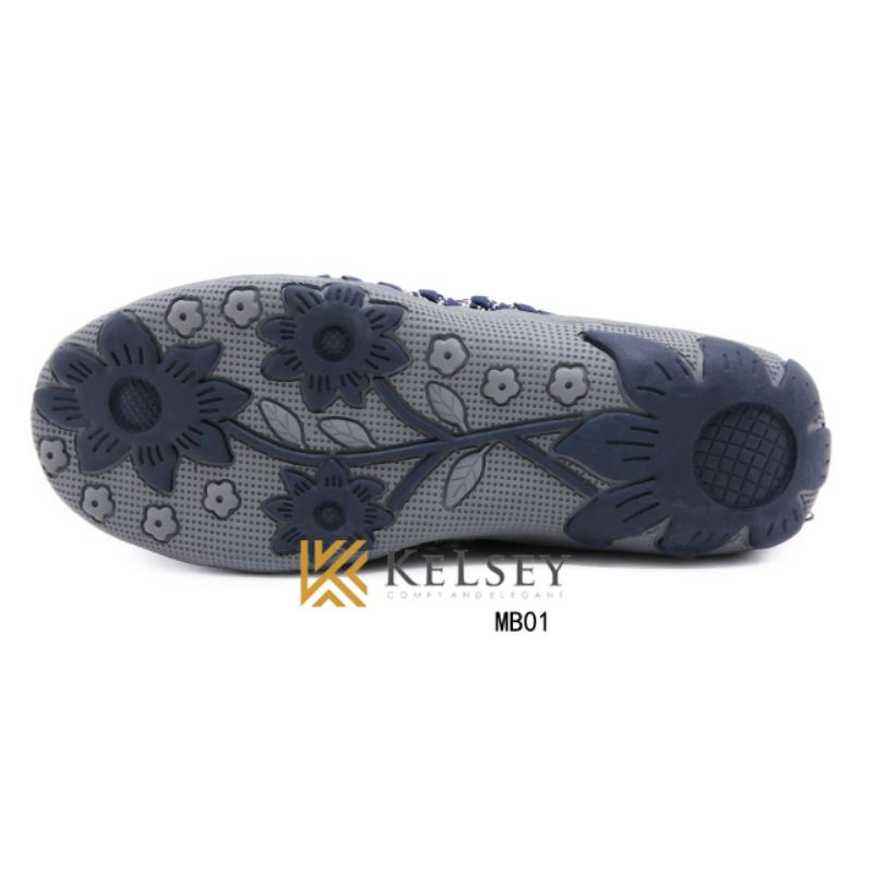 (GRATIS ALAS KAKI) Kelsey Sepatu Rajut Wanita MB01 Flats Shoes Rajut anyaman