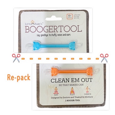 Oogiebear-Brite / Oogie Bear / Boogertool Nose &amp; Earpick Cleanser / Pembersih Hidung dan Telinga Bayi