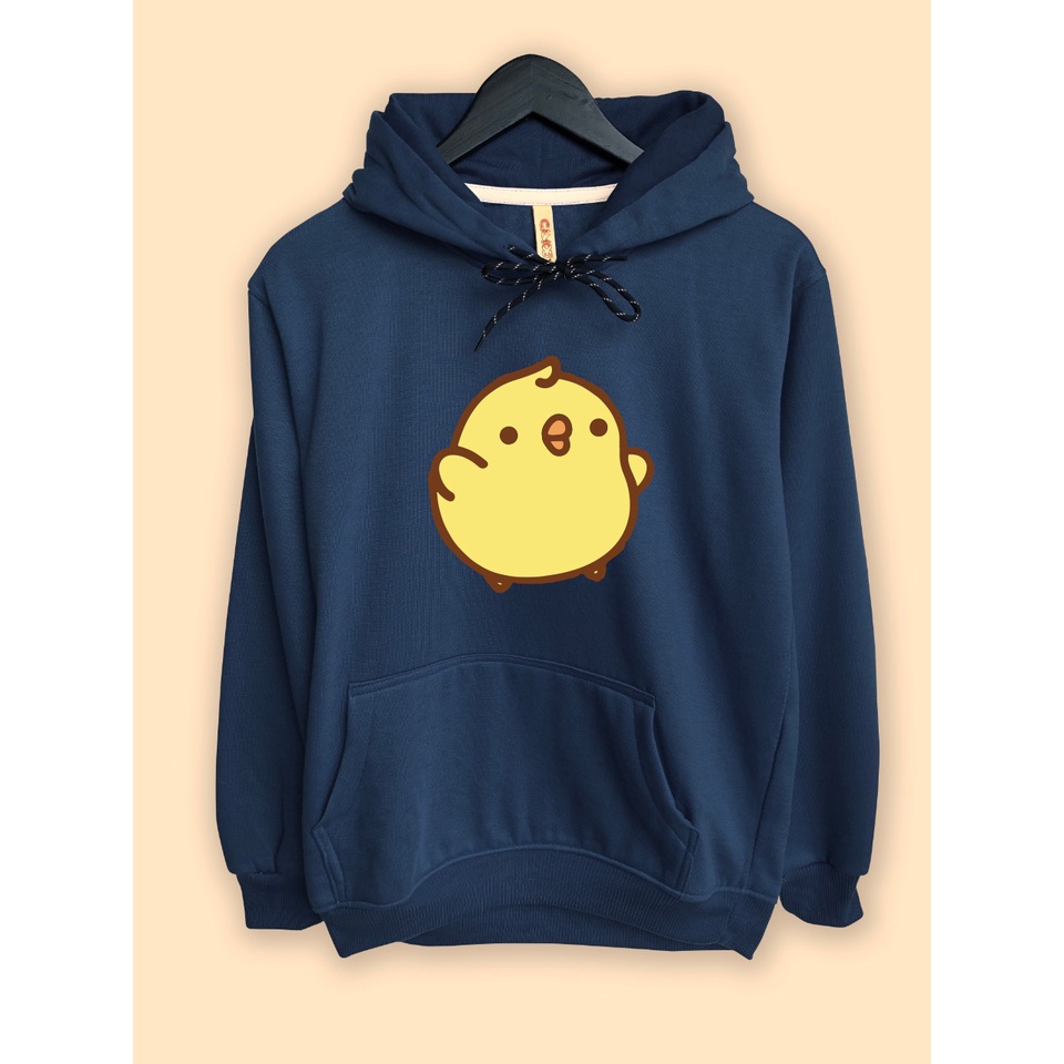 jaket hoodie premium kawaii duck jepang