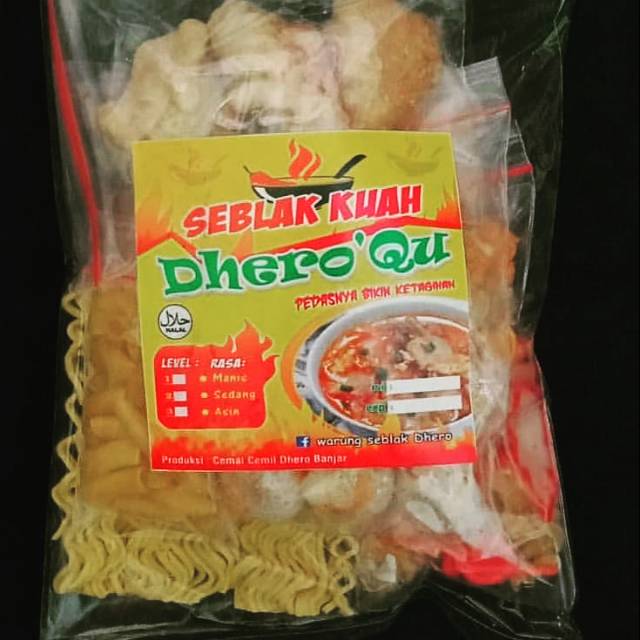 

Seblak Kuah Instan DHERO'QU