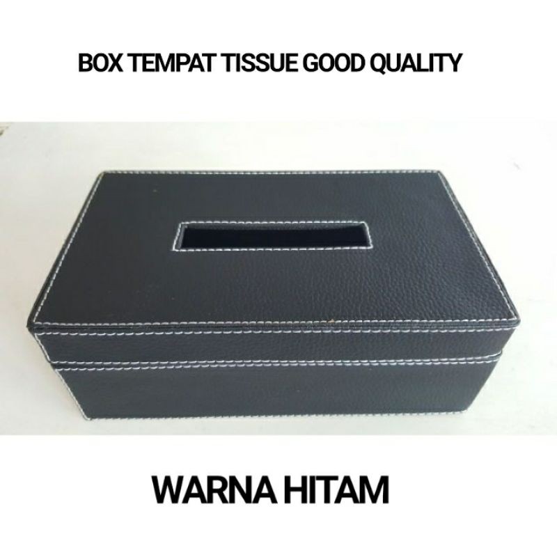 BOX TEMPAT TISSUE - BAHAN KULIT OSCAR