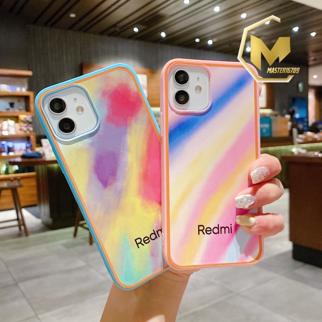 SS044 SOFTCASE RAINBOW XIAOMI REDMI 4A 5A 6A 8 9 9A 9C NOTE 4 5 7 8 9 10 PRO 9T POCO M3 MA2099