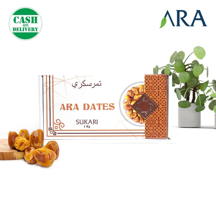 KURMA SUKARI ARA DATES 1 KG PREMIUM KEMTAN