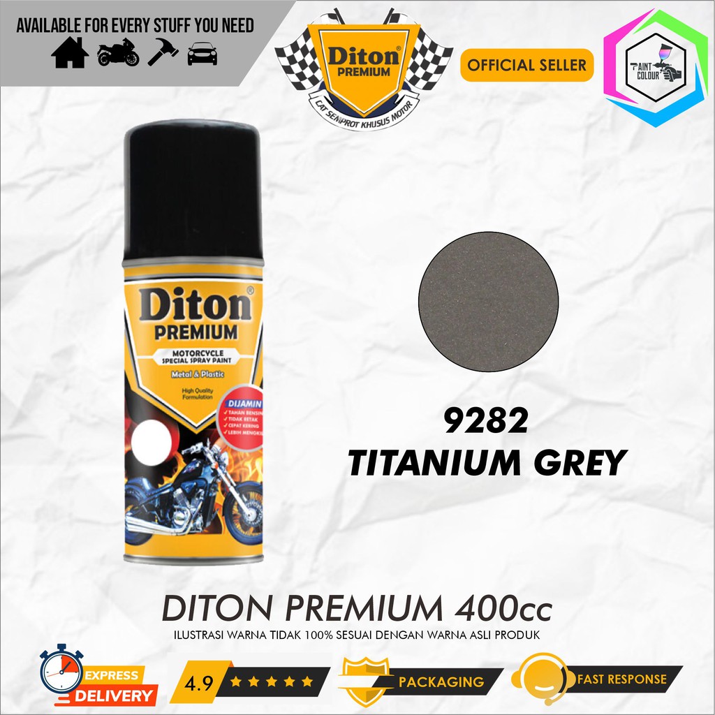 Diton PREMIUM 9282* Titanium Grey Cat Semprot