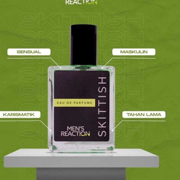 ⛄Jangan Sampai Kehabisan!!! Parfum Skitish Men's Reaction Original #TREND
