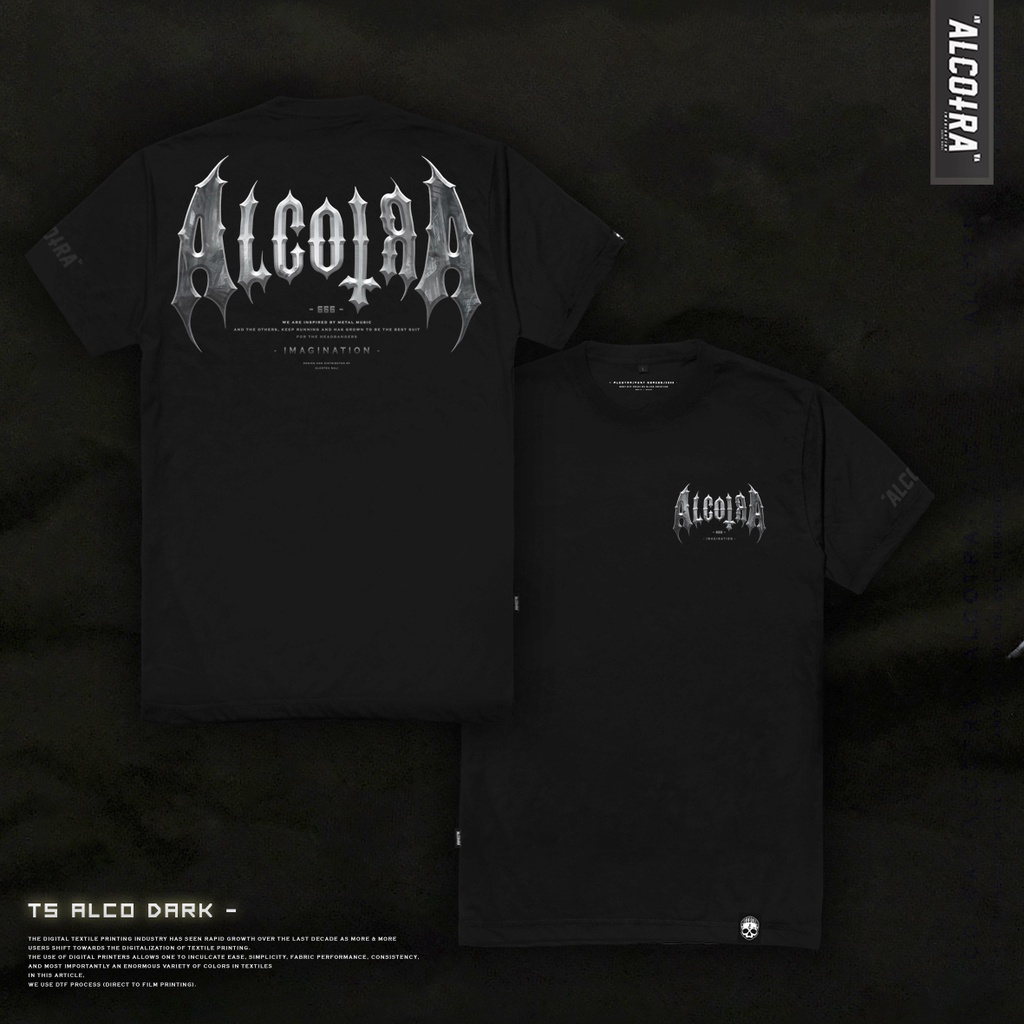 TS ALCO DARK // T-SHIRT ALCOTRA DARK FONT