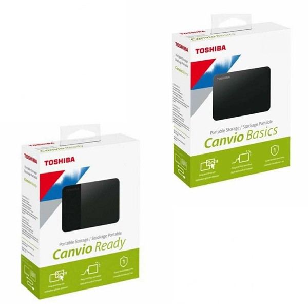 HDD External Toshiba Canvio Ready / Basics 1TB - Harddisk Eksternal Toshiba Canvio 1TB 2.5&quot;