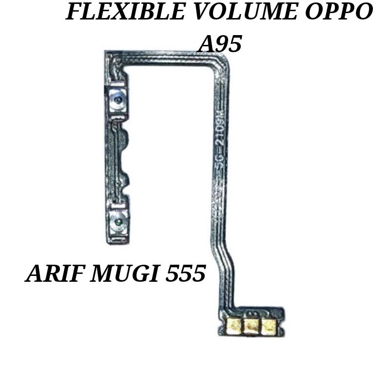 Flexible Flexible Tombol Volume Power Oppo A95 Original