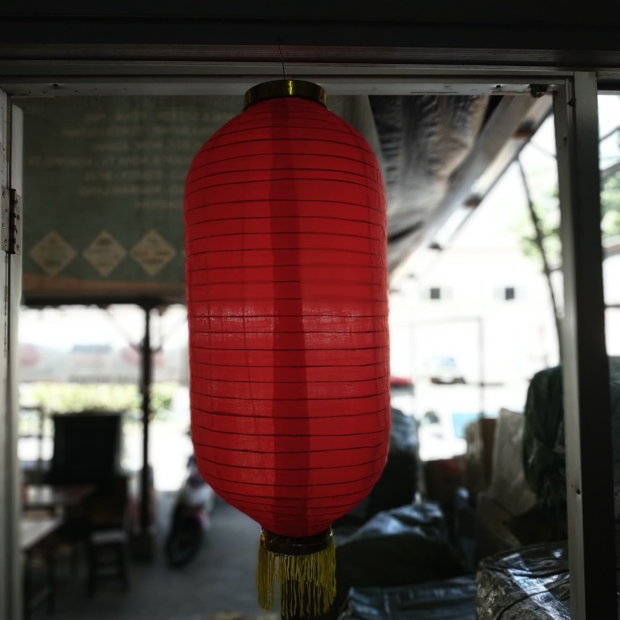 lampion LONJONG KAPSUL  imlek lunar Chinese new year lantern china silinder