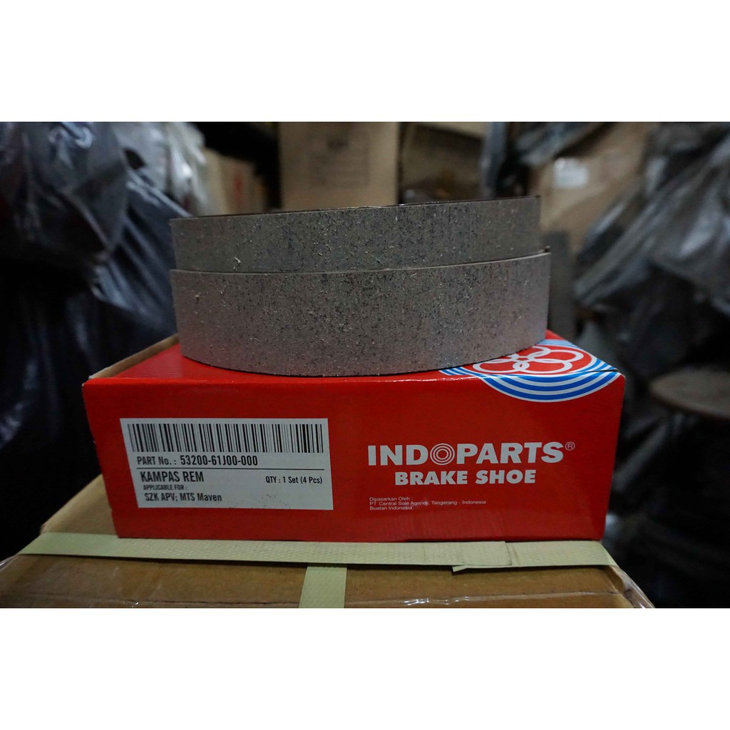 Brake Shoe Kampas Rem Belakang Suzuki APV merk Indoparts