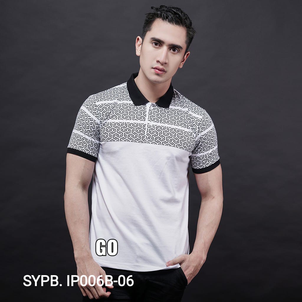 gof 06A CRESSIDA BIGSIZE POLO T-SHIRT Pakaian Pria Atasan Kaos Polo Berkerah Wangky Polo Lengan Pendek