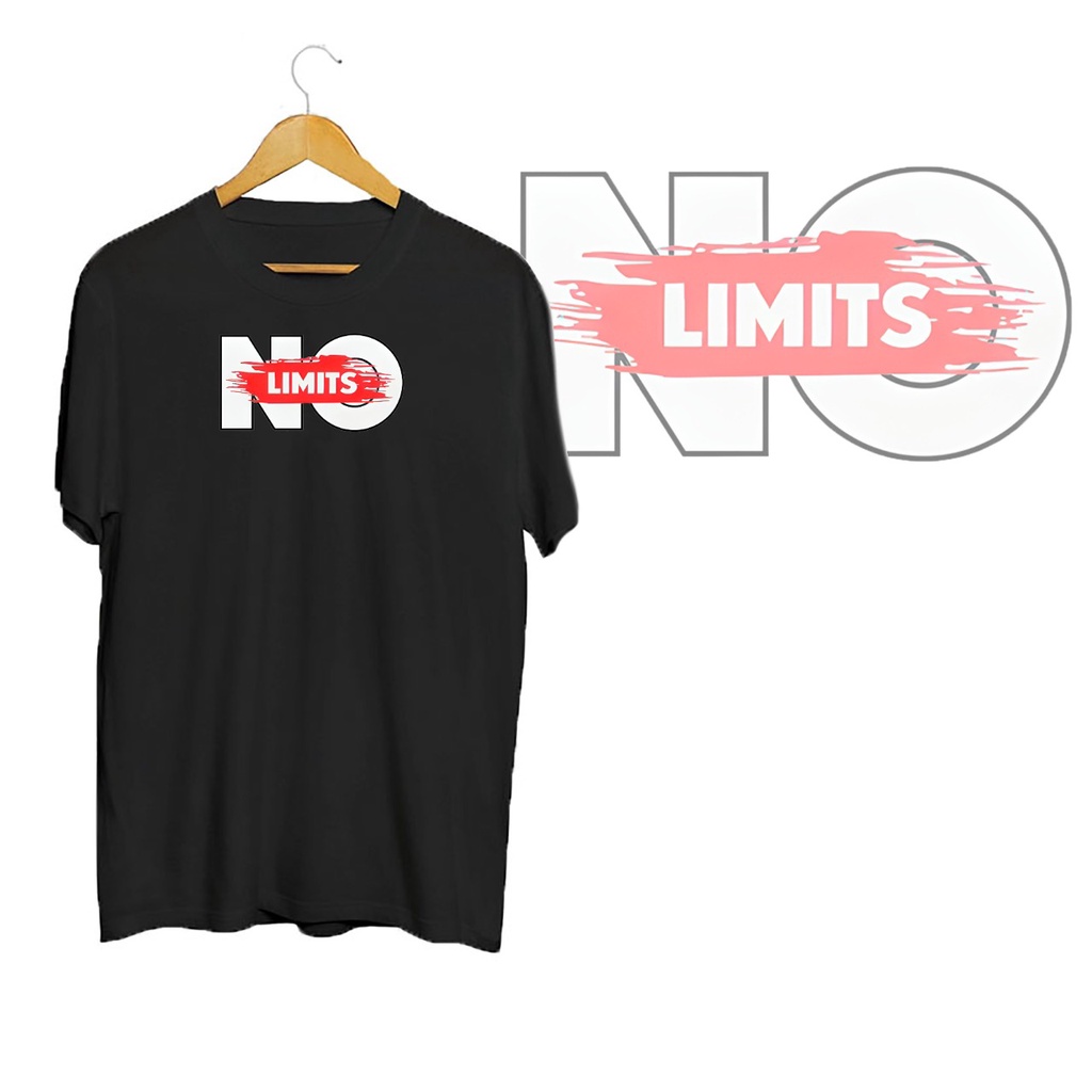 KAOS OVERSIZE NO LIMITS T-SHIRT