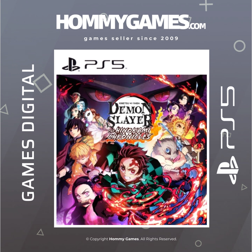 Demon Slayer Kimetsu no Yaiba The Hinokami Chronicles PS5 &amp; PS4 Digital Games