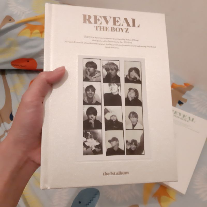 THE BOYZ REVEAL ALBUM BOY VER.