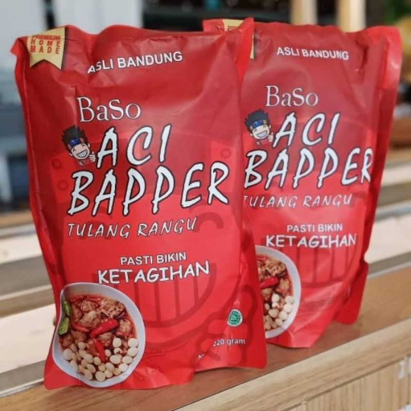 

Baso Aci Bapper tulang rangu original