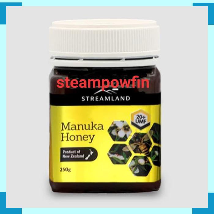 

Streamland Manuka Honey UMF20+ 250g NZ Streamland Madu Manuka UMF 20+