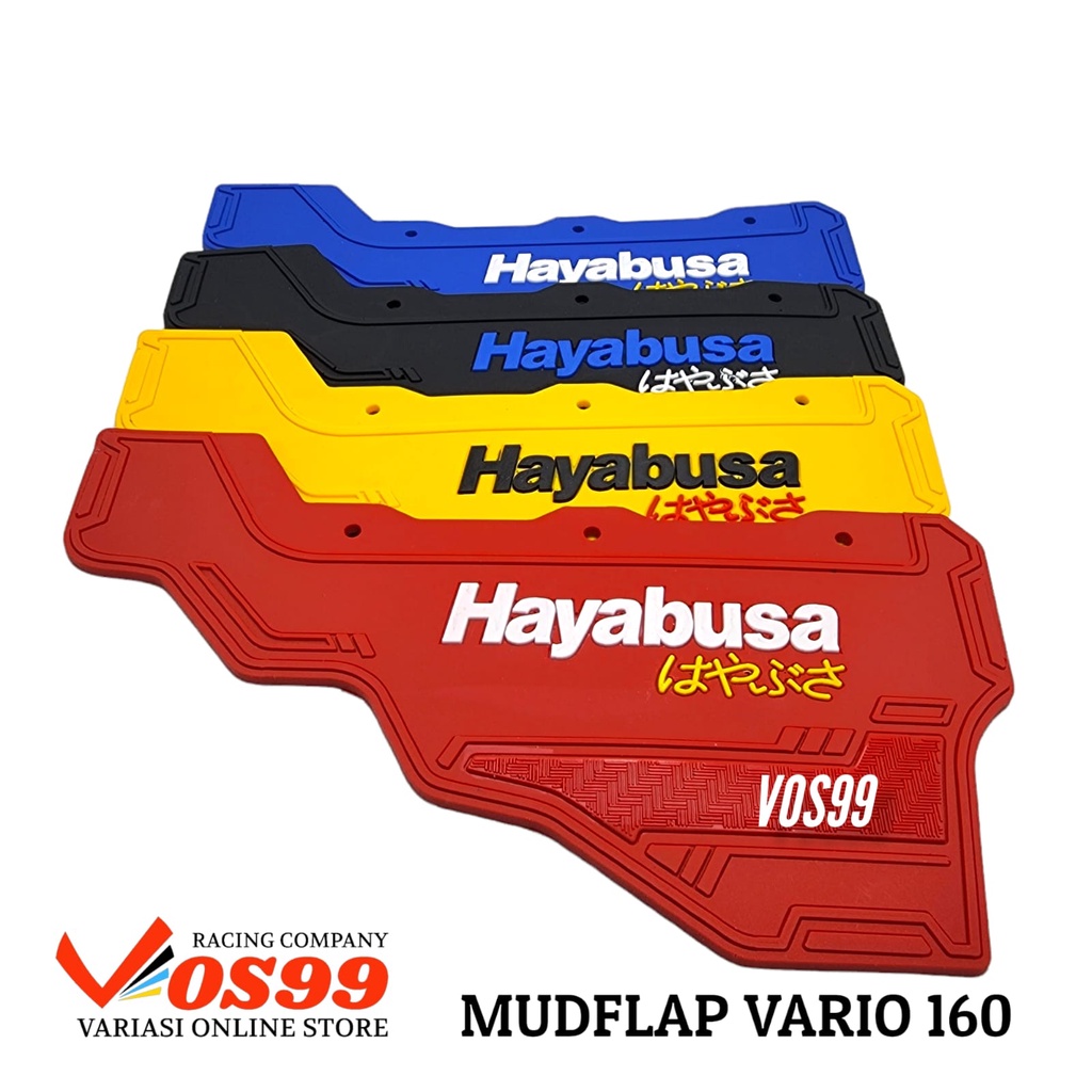 MUD FLAP HAYABUSA MUDFLAP PENAHAN LUMPUR VARIO 160