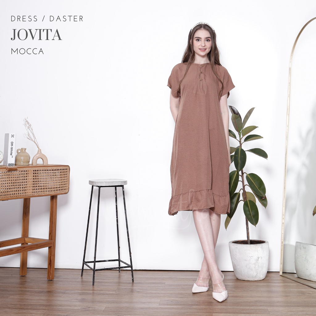 Dress / Daster Airflow Crinkle Rampel Jovita