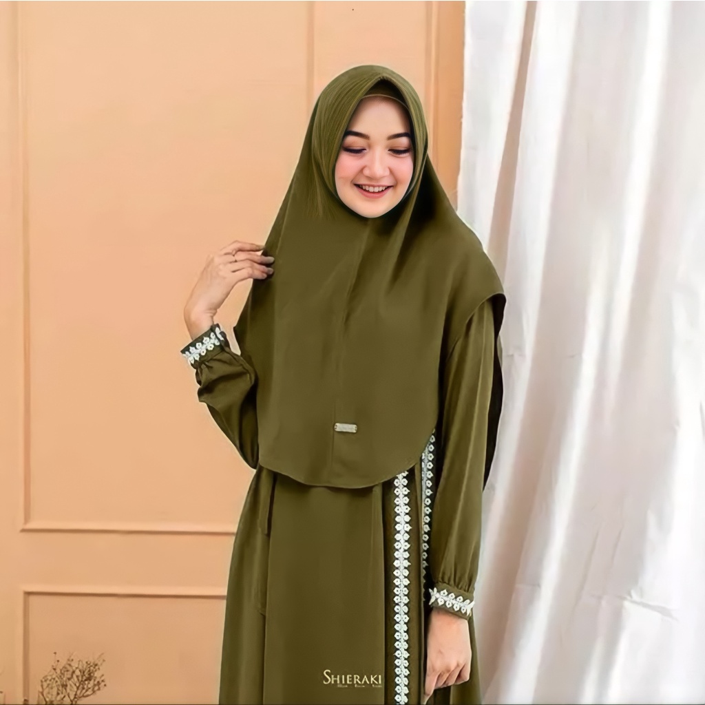 Gamis Syari Denada Toyobo Fodu Premium Size Jumbo XL XXL XXXL Untuk Busui