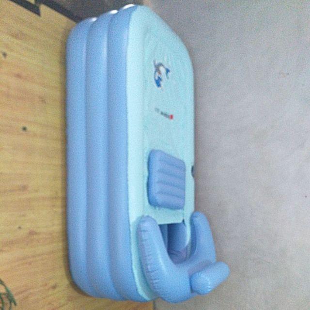 Intime Spa Bathtub Portable Bak Kolam Mandi Spa Inflatable Dengan Pompa Listrik