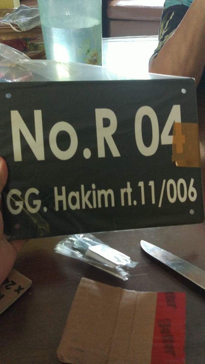 Nomor Rumah Akrilik | Nomer Rumah