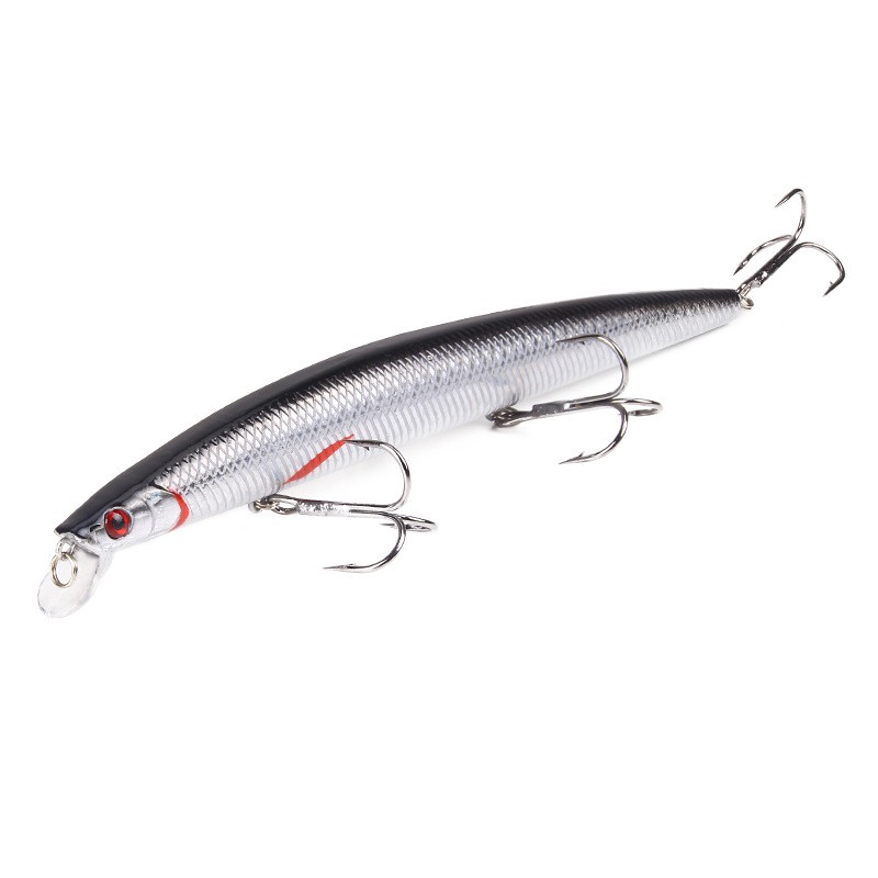 Shengyao 1Pcs Minnow Umpan Pancing 18cm/23g Swimbait Fishing Lure Ikan Bass Bait Floating Kail Artificial Bait Tackle