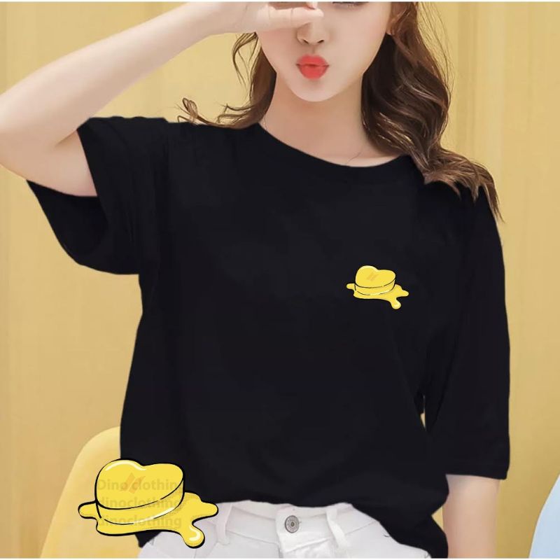 KAOS BUTTER BTS BAJU LOGO KOREA KPOP OVERSIZE