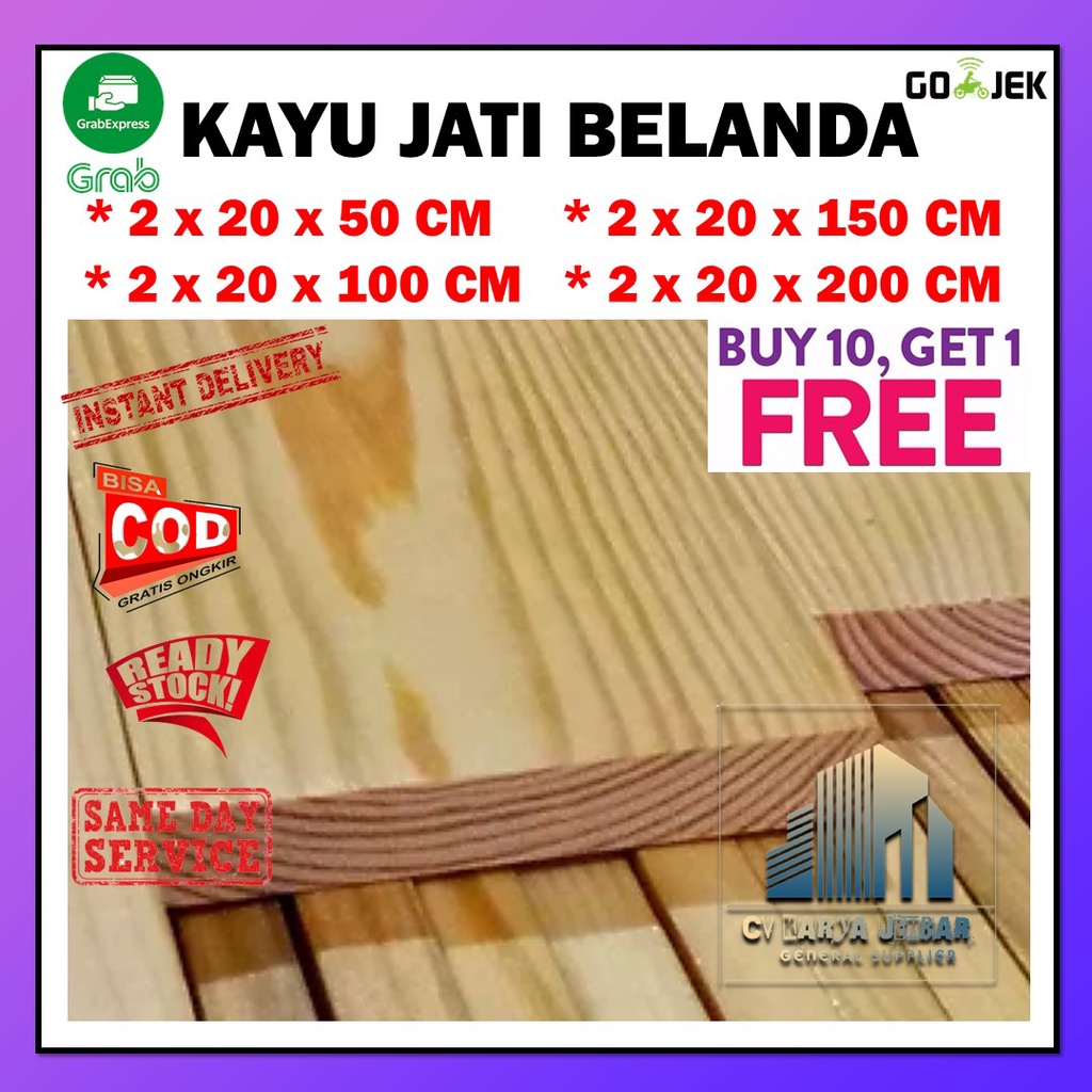 Kayu Jati Belanda Pinus Papan Halus 120 100cm 120cm Ukuran 2x20 cm Jati Belanda kayu pinus Kayu Jati