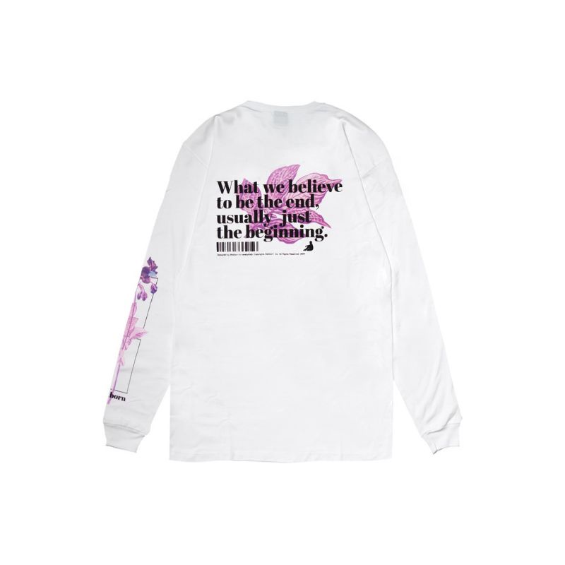 KAOS LENGAN PANJANG LONG SLEEVE LS WELLBORN - WILD FLOWER