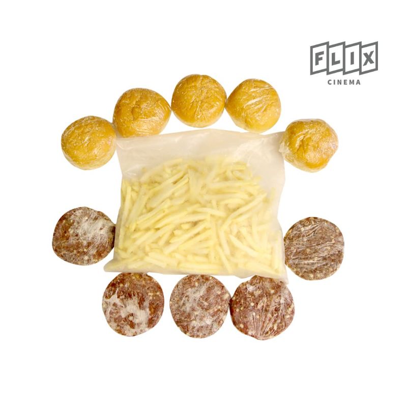 

French Fries 1 Pack + 5 Pcs Burger
