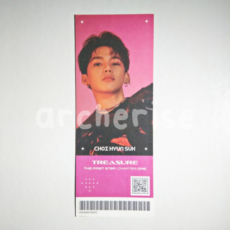 PC POB BENEFIT YG SELECT YGS CHAPTER 1 CH1 HYUNSUK TREASURE THE FIRST STEP CHAPTER 1 TFS