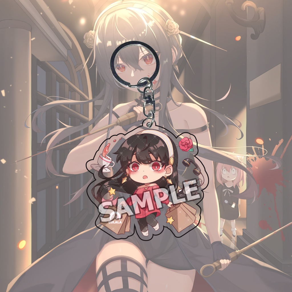 Gantungan Kunci  Yor Forger 01 Spy x Family - Key Chain - Souvenir - Anime - Ganci - Ganci Anime