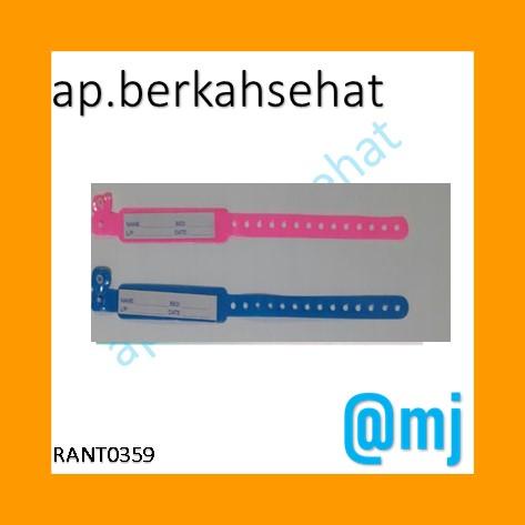 GELANG PASIEN WARNA PINK PER PCS