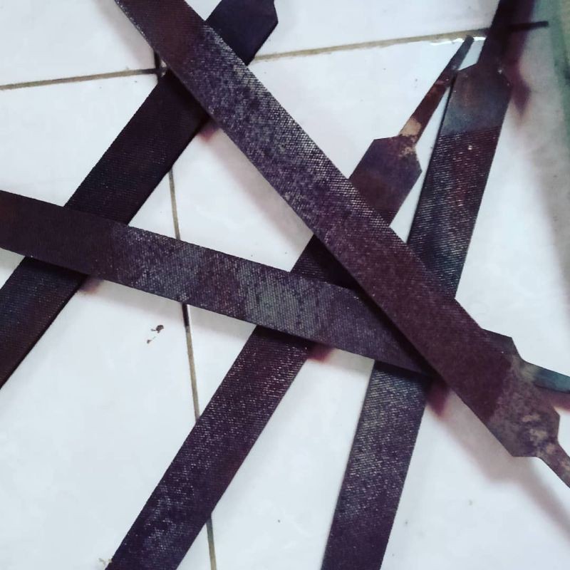 kikir bekas panjang 35cm cap bison dan bnyak merk lain