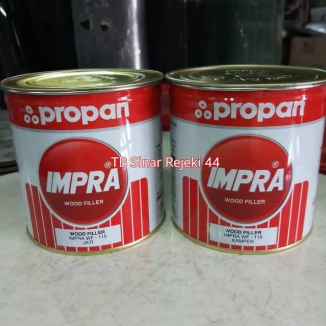 Propan IMPRA Wood Filler  Kaleng 1 KG Dempul Kayu Untuk 