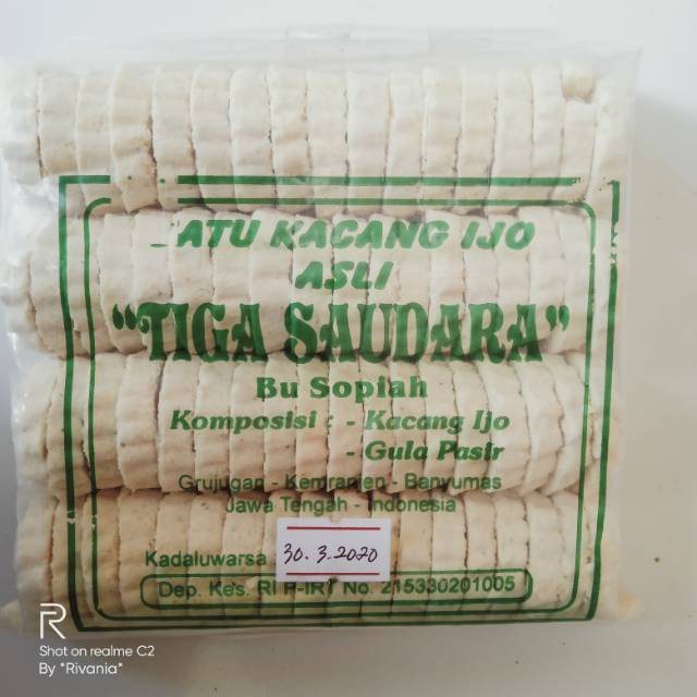 

Kue Satu kacang hijau