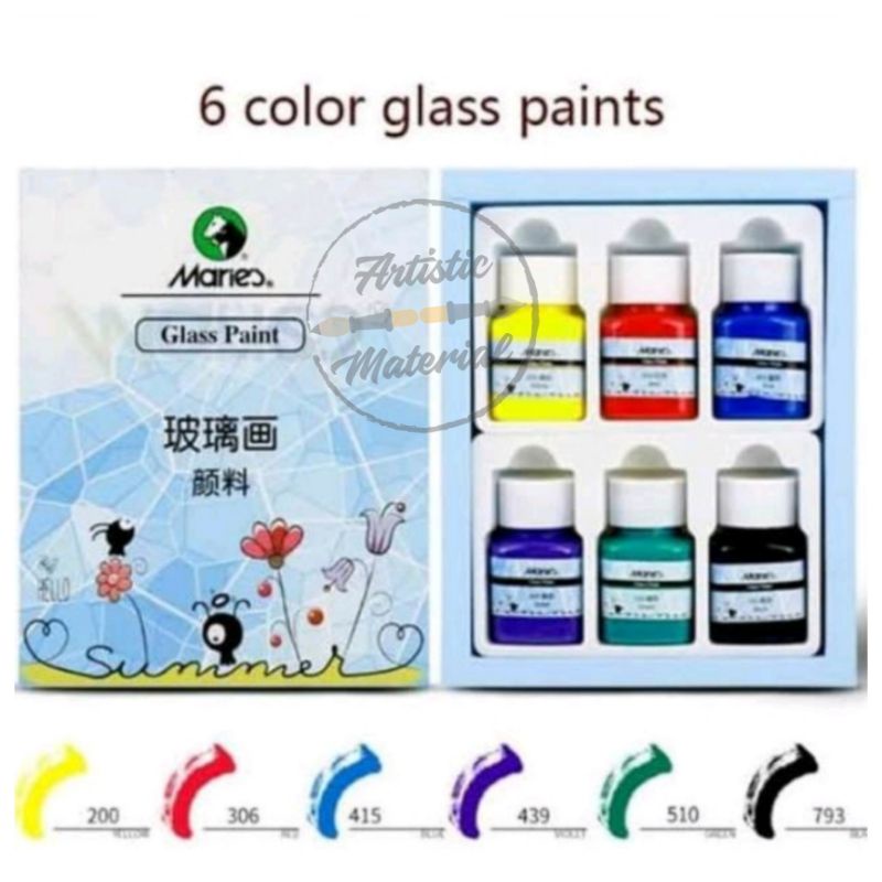 

Maries Glass Paint Set A-7006 / Cat Kaca