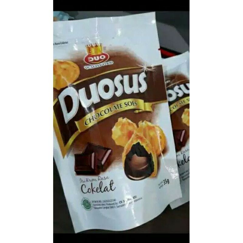 

[Per Pcs] COD J&T Duosus soes coklat 35Gram / Blueberry Soes blueberry/coklat soes/ duo sus