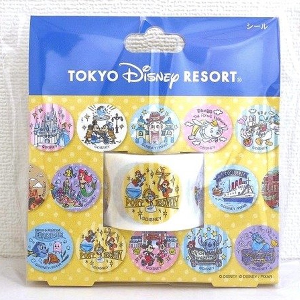 

Tokyo Disney Resort Round Paper Sticker