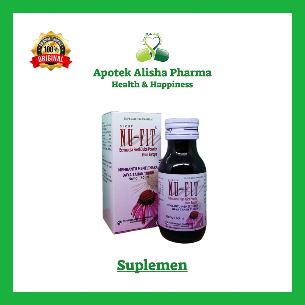 Nufit Sirup 60ml-Nupit Syrup Suplemen Daya Tahan Tubuh Anak