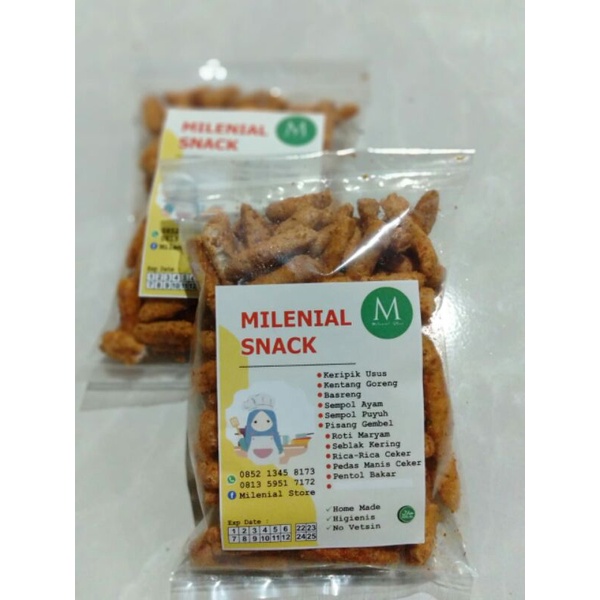 

Basreng Stik Viral Pedas 100gr Baso Goreng Renyah