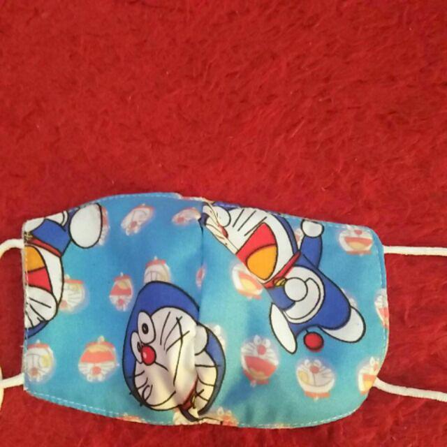 Masker Kain Anak Earloop 2 Lapis Bahan Katun 2-10 Tahun Termurahh