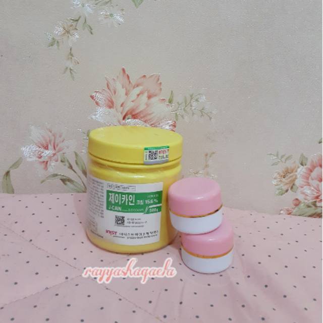 JCAIN 10-20 GRAM CREAM ANASTESI KRIM ANASTESI DERMAPEN SULAM ALIS /BIBIR /TATTO