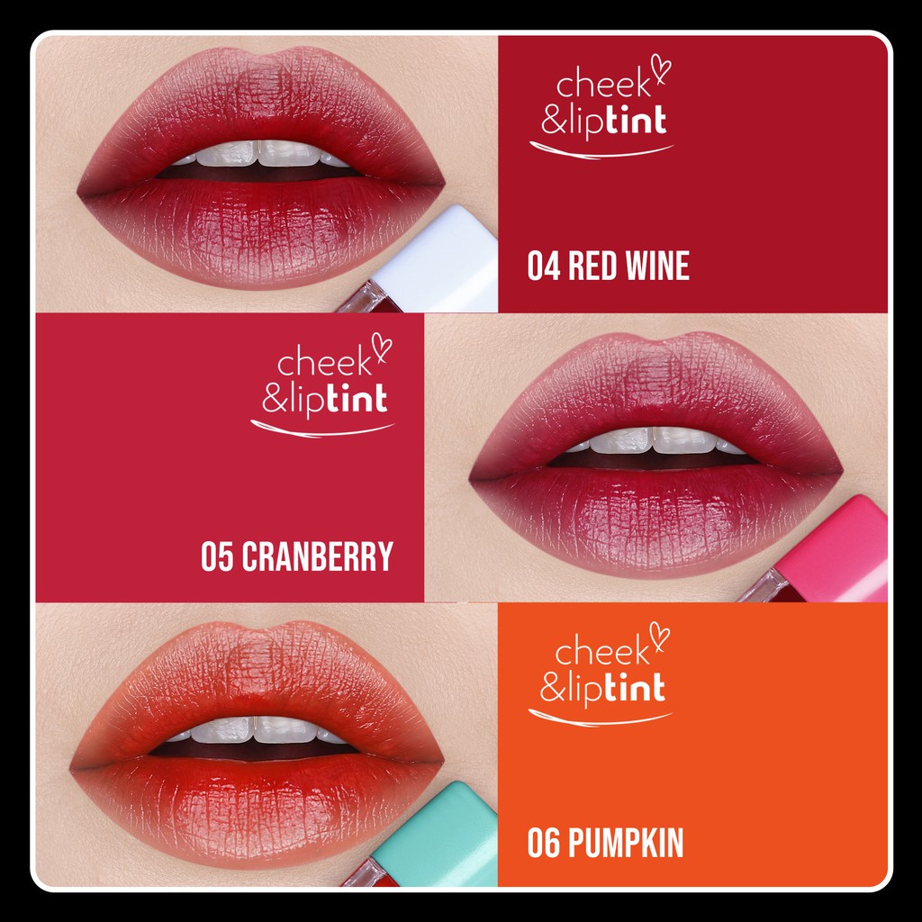 IMPLORA CHEEK &amp; LIPTINT - LIPTINT BIBIR CANTIK MERONA