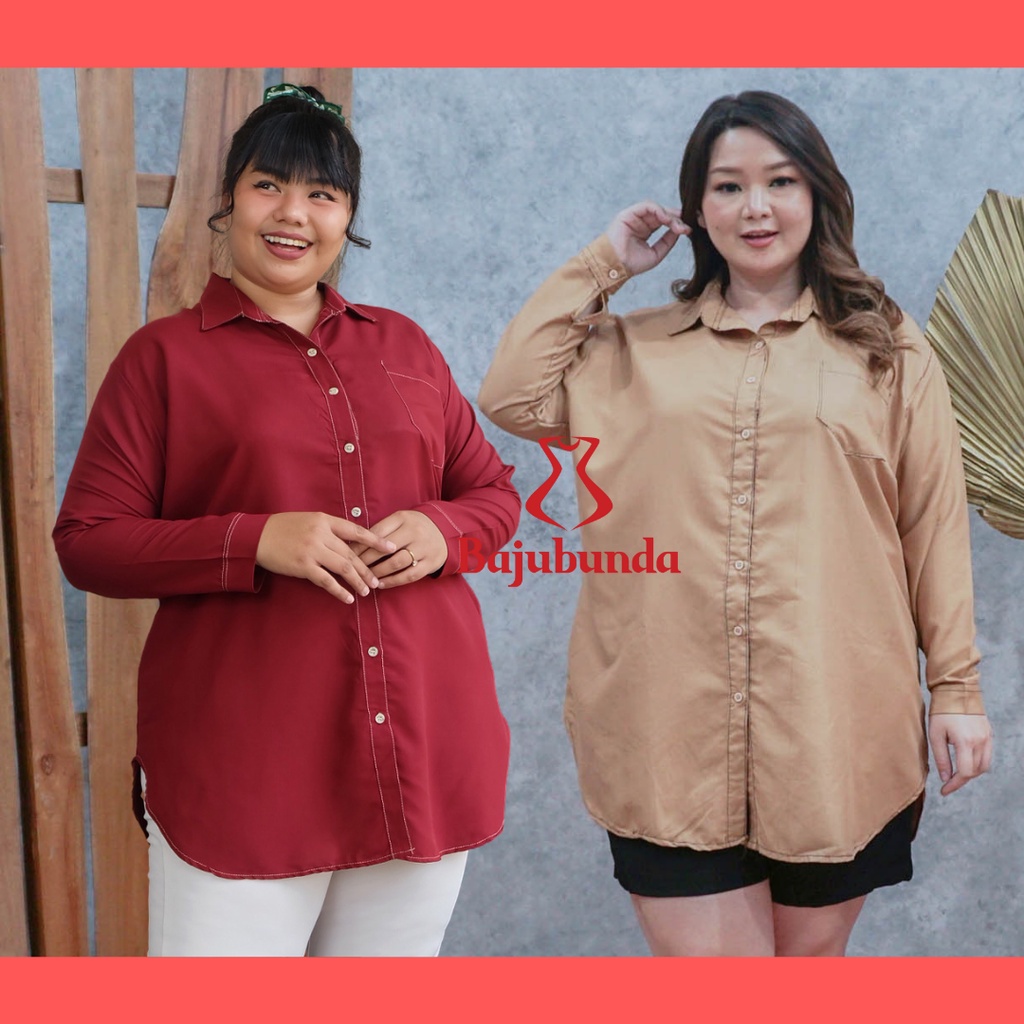 LD 130 TUNIK JUMBO BAJU BIG SIZE WANITA SALSA