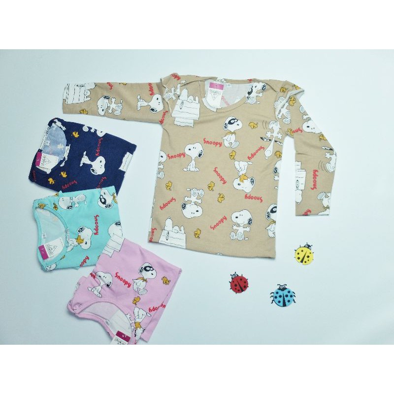 Baju Anak Lengan Panjang Snoopy