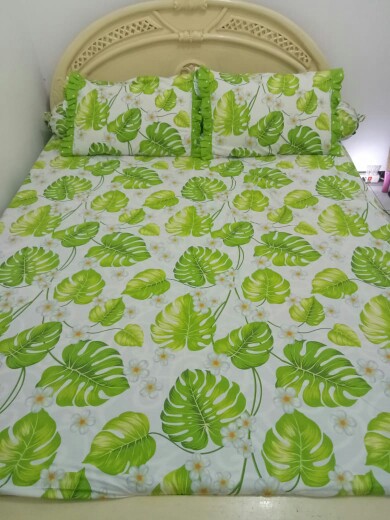 Milly Bedding- Sprei Bunga Shabby/sprei Dewasa/bahan Katun Korea Adem Nyaman Dan Murah